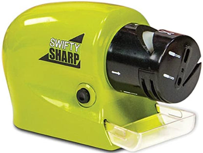 Swifty Sharp: Cordless, Multifunctional, and Super Sharp Electric Knife Sharpener