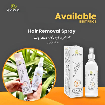 Ecrin Hair Removal Spray (Remove Hair In 3 Minutes)