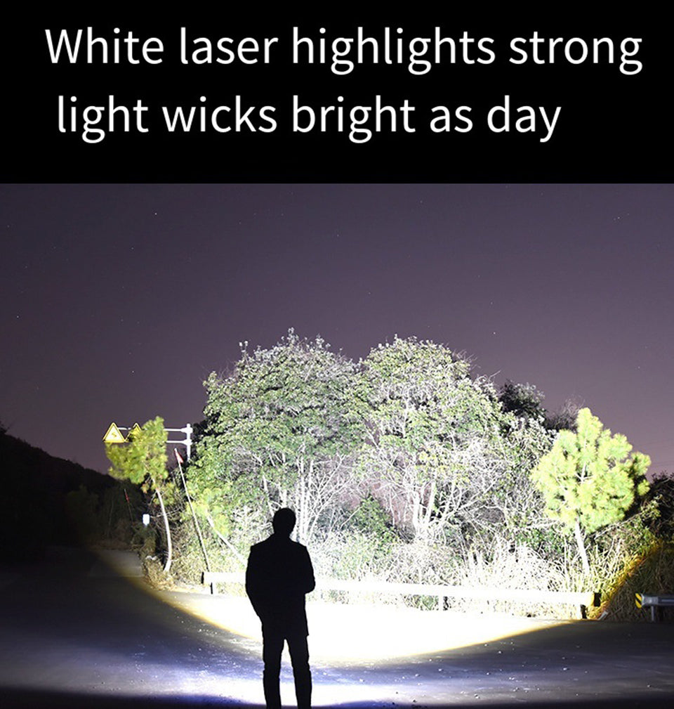 Multi-functional High Power LED Flashlight