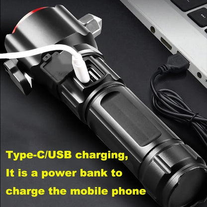 Multi-functional High Power LED Flashlight