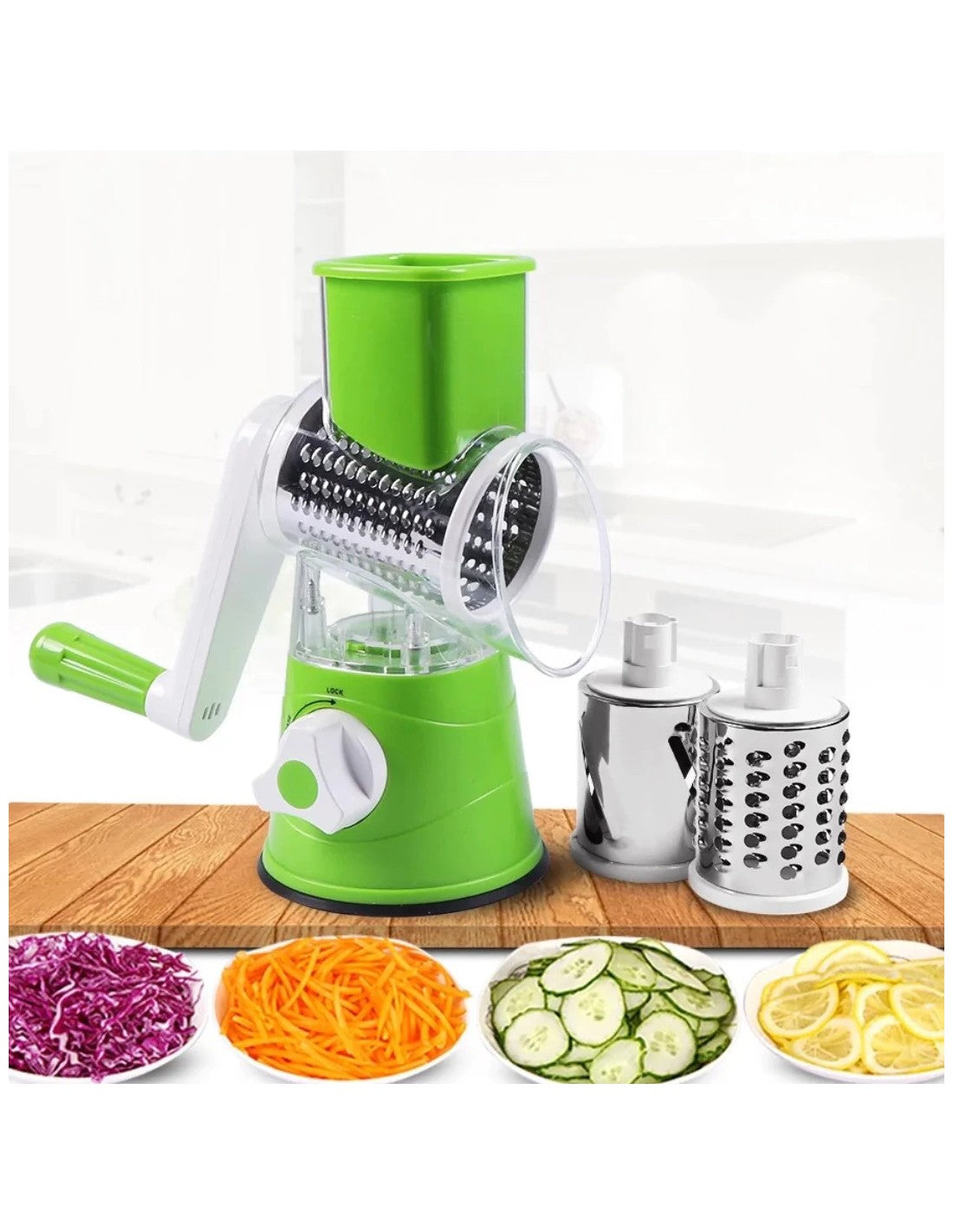 Manual Vegetable Cutter Slicer Multifunctional Round Slicer