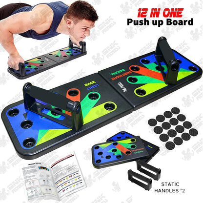 9 in 1 Push Up Board Men & Women Home Gym Body Training Equipment