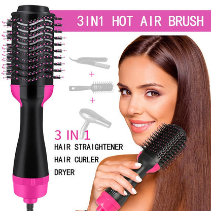 One Step Professional Curler Hair Straightener Hair Dryer Styling Tool Hot Air Brush