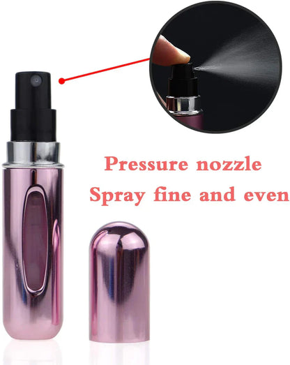 "Mini 5ml Perfume Atomizer: Your Portable Fragrance Solution!"