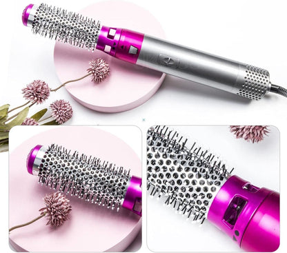 5 in 1 Professional Hot Air Styler Dryer, Curler, Hot Air Comb, Straightener | Ultimate Styling Tool for Versatile Haircare"