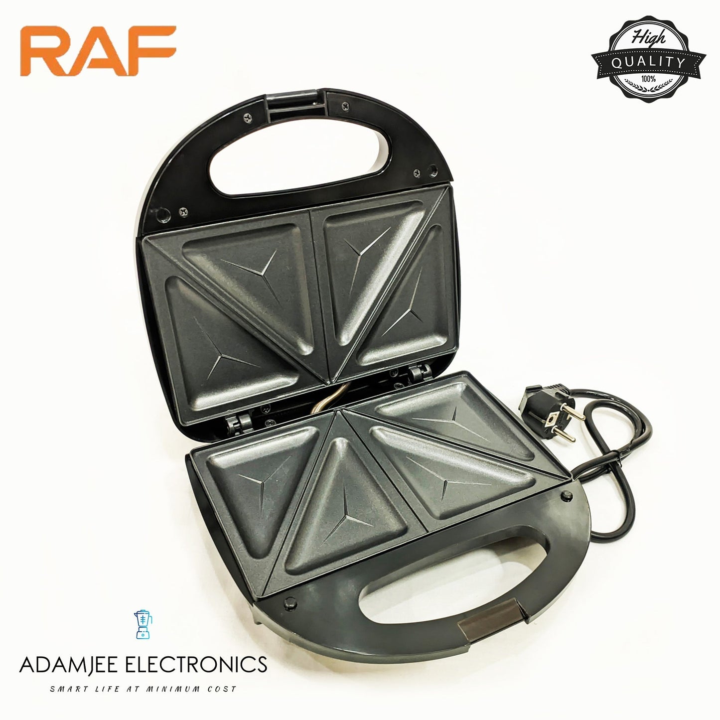 Electric Sandwich Maker, Mini Sandwich Machine, Electric Triangle Sandwich Maker, Portable Sandwich Maker