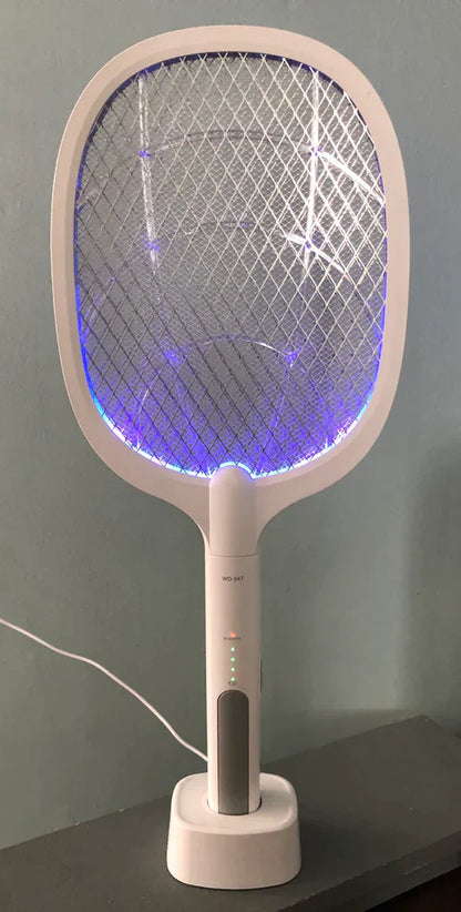 Rechargeable Electric Mosquito Killer Racket 2 In 1