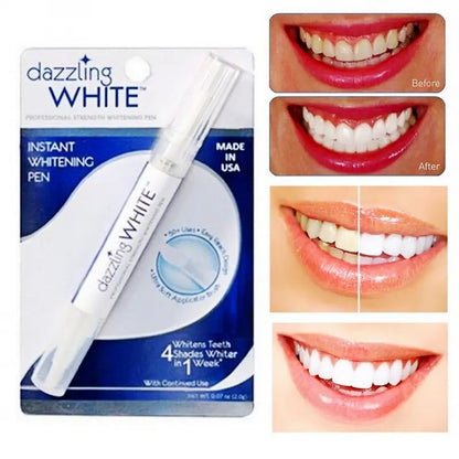 "Teeth Whitening Pen: Stain Removal and Plaque Cleaning Serum"