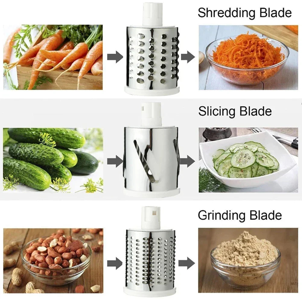 Manual Vegetable Cutter Slicer Multifunctional Round Slicer