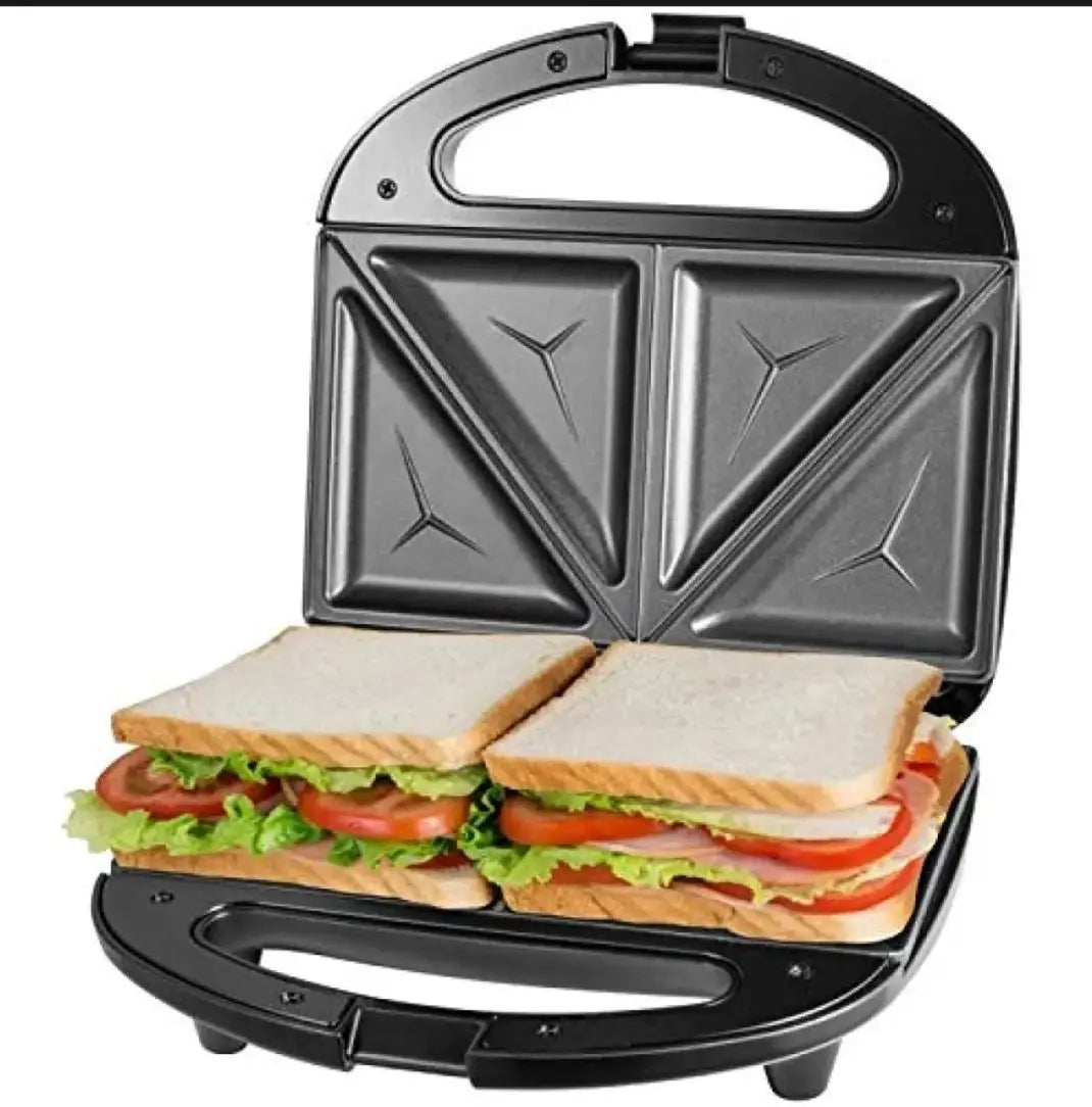 Electric Sandwich Maker, Mini Sandwich Machine, Electric Triangle Sandwich Maker, Portable Sandwich Maker