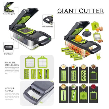 14 IN 1 VEGETABLE CHOPPER AND CUTTER