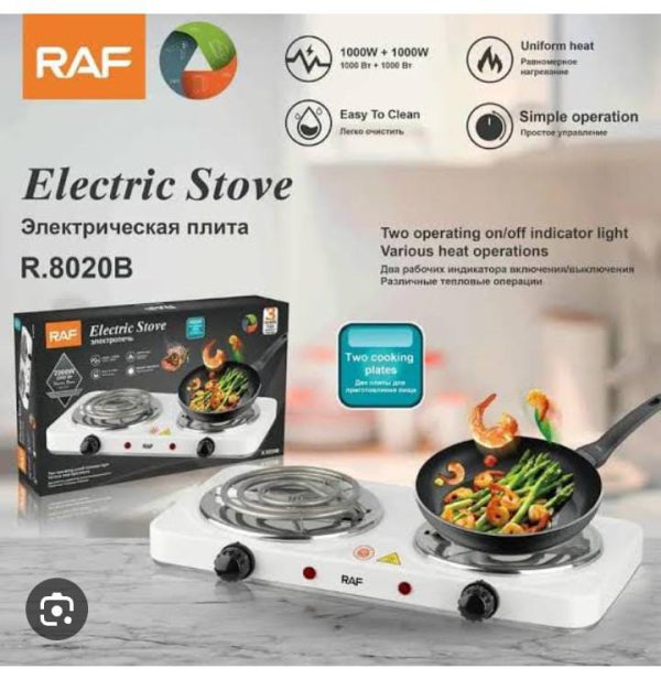 DOUBLE ELECTRIC STOVE