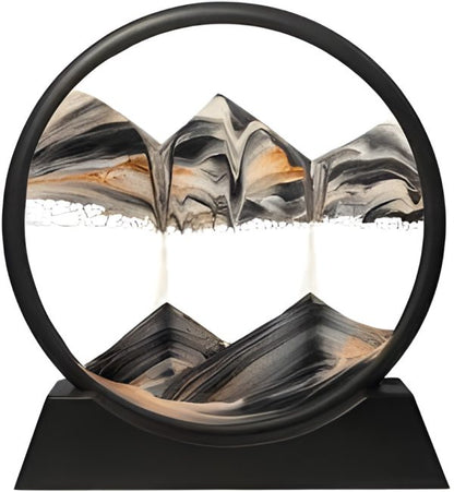 Dynamic Sands: Mesmerizing 3D Art for Relaxing Home Decor Gifts.