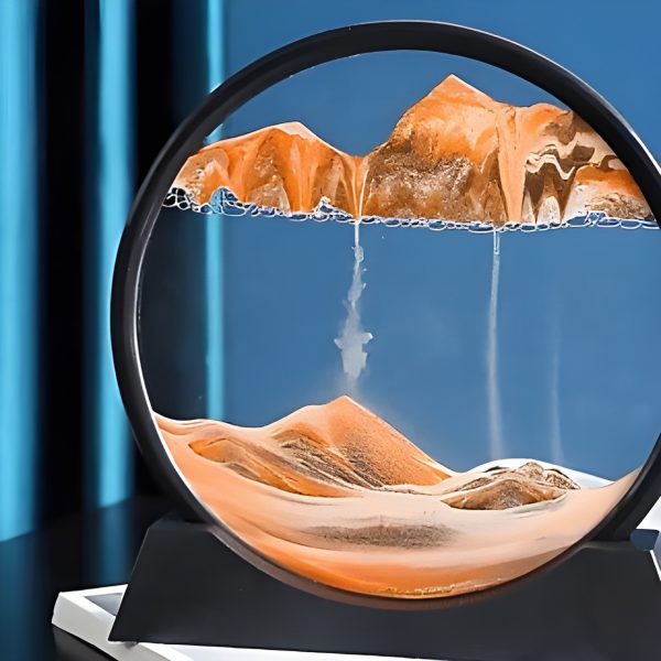 Dynamic Sands: Mesmerizing 3D Art for Relaxing Home Decor Gifts.