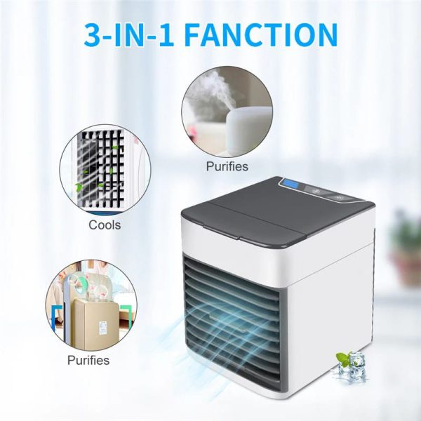 Mini Air Conditioning Cooling Fan Multifunction Usb New Household Portable Air Conditioner Humidifier Strong Wind | Protable Fan | Portable Air Cooler (IMPORTED)