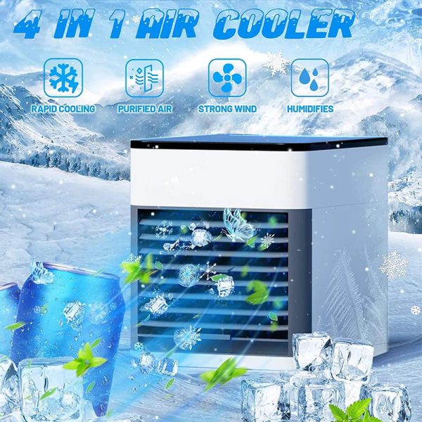 Mini Air Conditioning Cooling Fan Multifunction Usb New Household Portable Air Conditioner Humidifier Strong Wind | Protable Fan | Portable Air Cooler (IMPORTED)