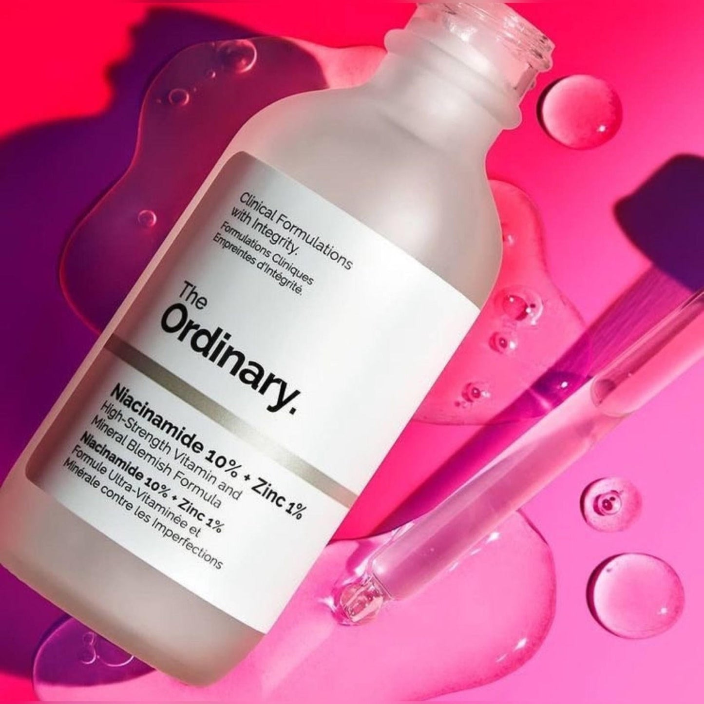 The Ordinary Serum Niacinamide 10% + Zinc 1% (Batch-Code + Bar-Code ) - [100% Original Quality]