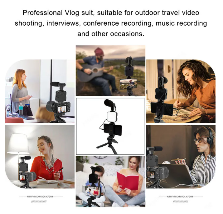 Video Vlogging Making Kit With Remote