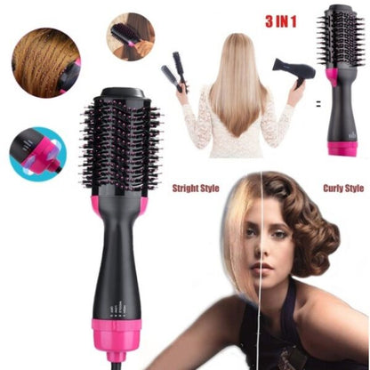 One Step Professional Curler Hair Straightener Hair Dryer Styling Tool Hot Air Brush