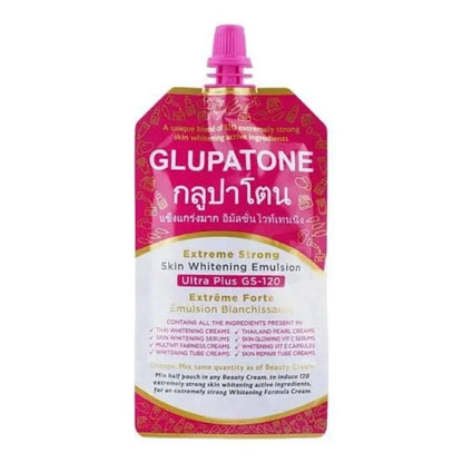 GLUPATONE Extreme Strong Emulsion 50ml With Homeo Cure Beauty Cream (Pack Of 2)