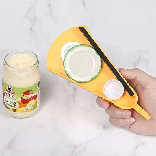 "Creative Multi-Functional Lid Opener: Effortless Opening Tool"