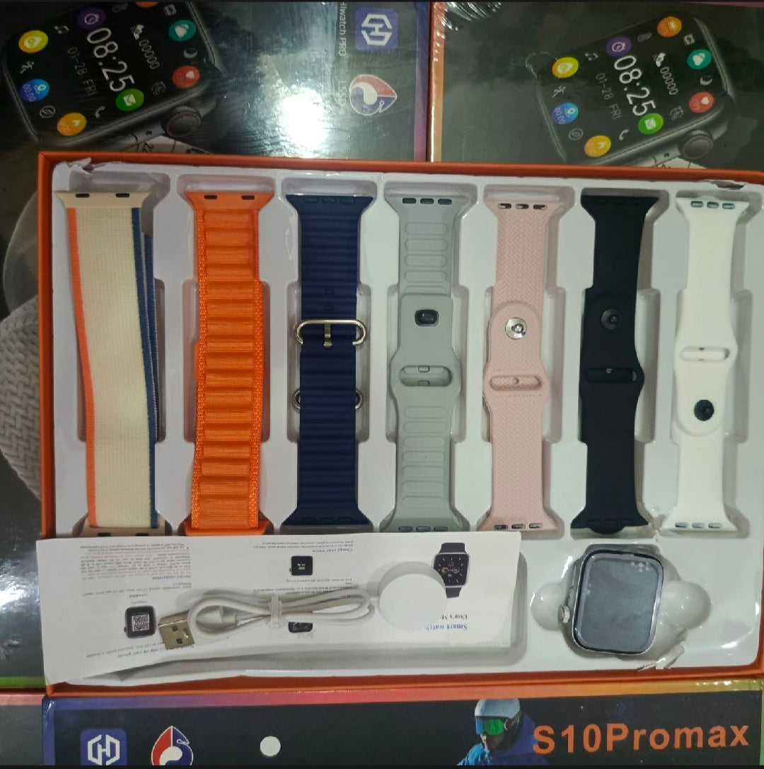 S10 Pro Max Smart Watch Series 9 SmartWatch 7 in 1 Straps