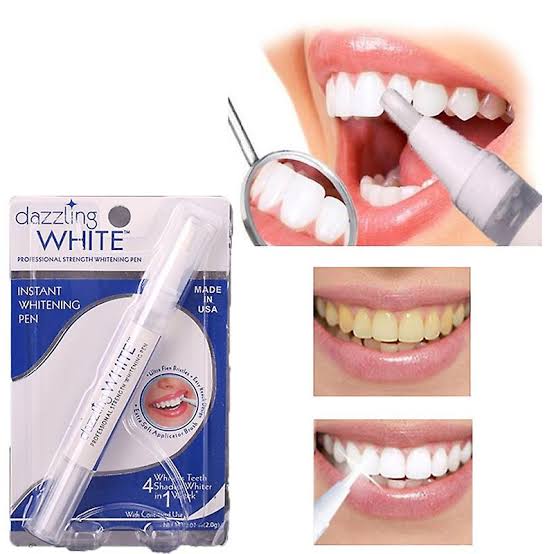 "Teeth Whitening Pen: Stain Removal and Plaque Cleaning Serum"