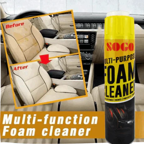 Pack Of 2 Sogo Multi-purpose Foam Cleaner – Fabric, Carpet, Leather (deal)